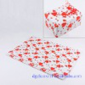 gift paper heart shape