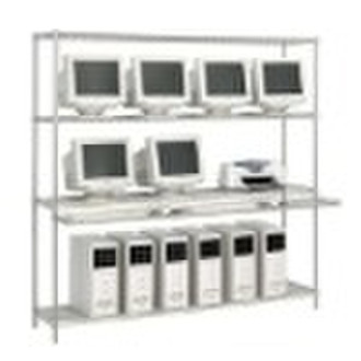 Industrial wire shelf,4tier wire shelf,wire shelvi