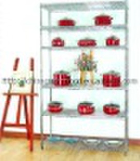 pot display stand,metal rack ,slatwall shoe displa