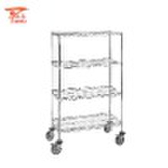 NSF chrome wire shelving