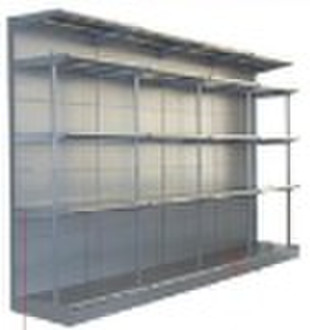 Heavy duty supermarket shelf