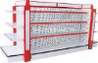 Cosmetics Gondola Shelving with lighting