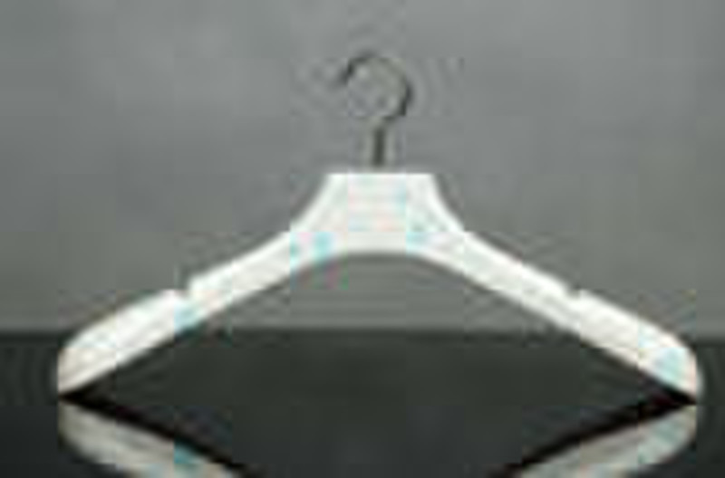 plastic coat hanger for display