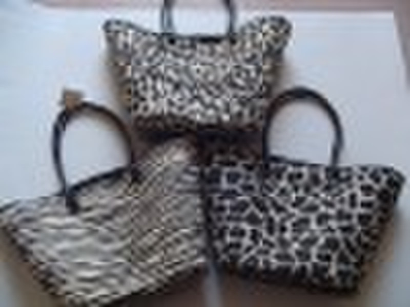 Leopard prints Paper Straw Bags