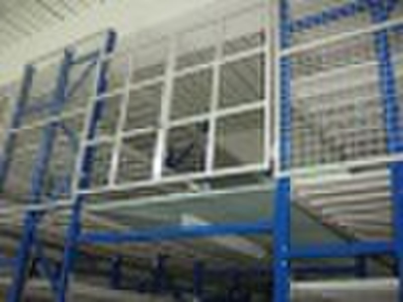 mezzanine shelves