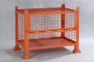 Stacking mesh pallet (wire mesh container)