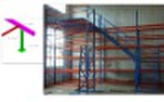 Mezzanine racking system