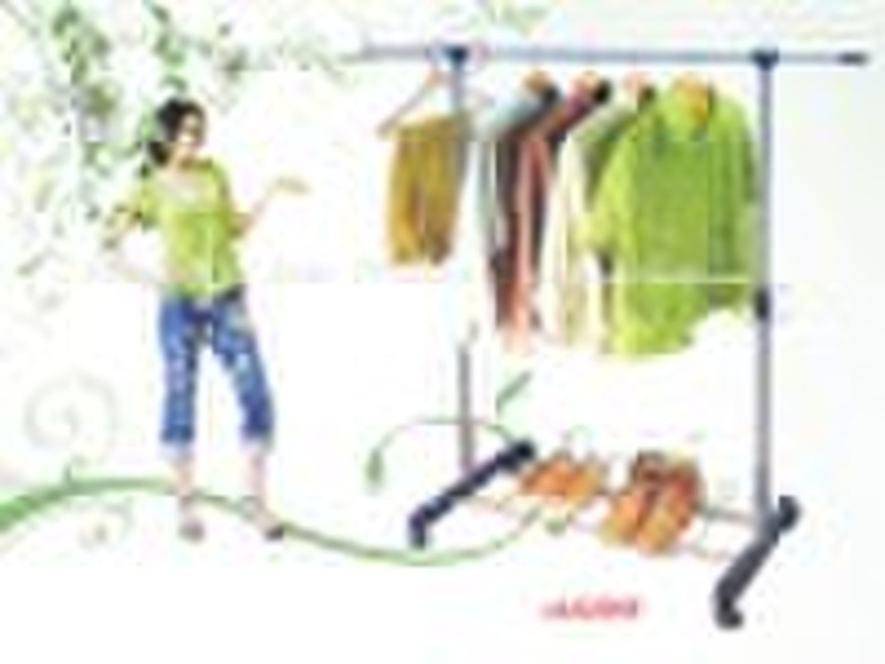 garment rack with shoe rack