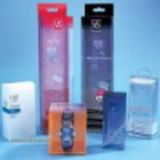 Clear PET boxes for cosmetic packing