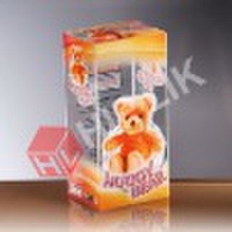 clear plastic PET box