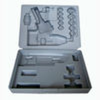 portable blow molding plastic tool box