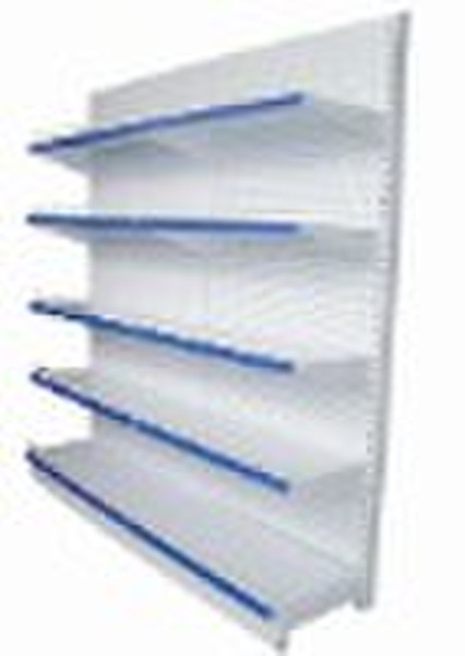 big supermarket shelf