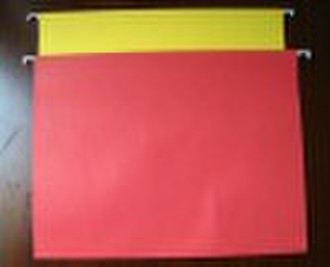 foolscap and assorted colors of suspension files