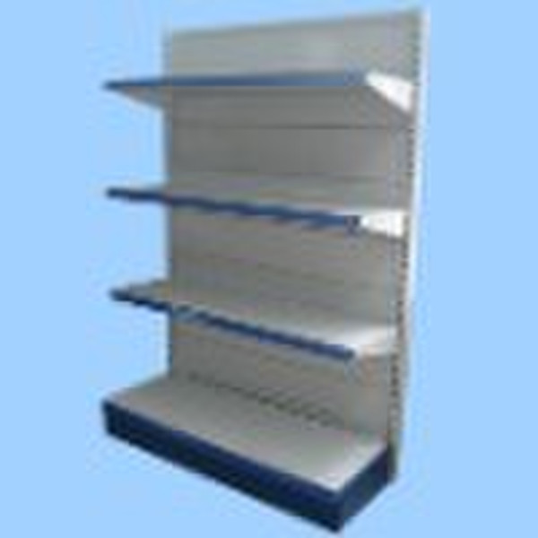 single sided supermarket stand