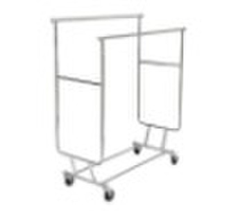 Adjustable Folding Garment Rack