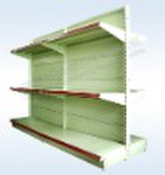 Supermarket Shelf With Insert Backboard