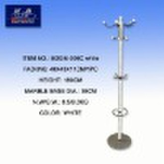 stainless steel and wooden coat rack BDGM-008W