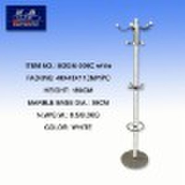 stainless steel and wooden coat rack BDGM-008W