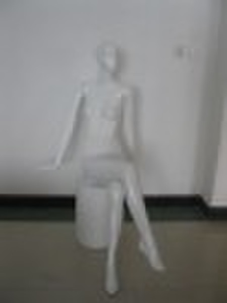 full body female sitting mannequin female mannequi