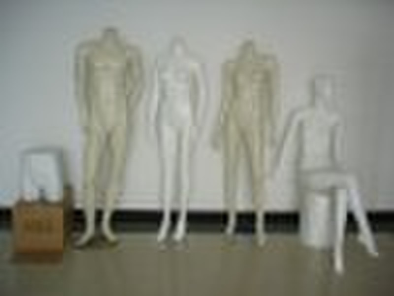 Full-body female standing mannequin