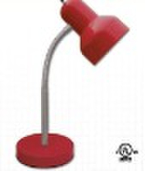 Red table lamp