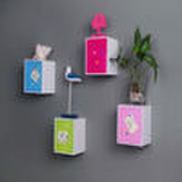 Square block shelf, candle stand, wall sconce