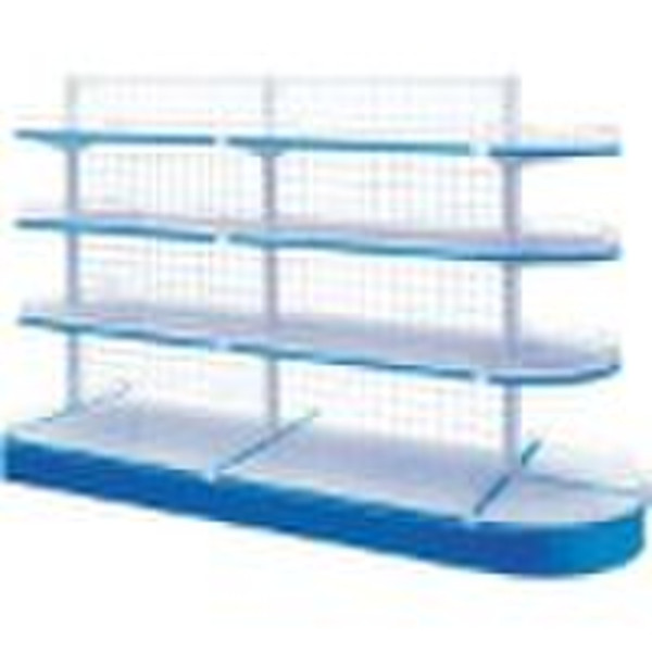 Supermarket shelves