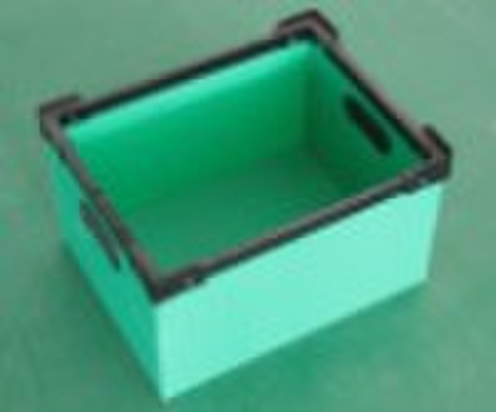 Corrugated plastic box