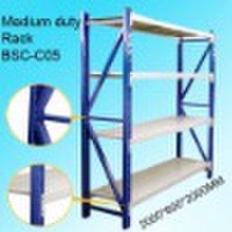 Medium duty warehouse rack