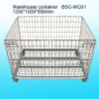 Storage warehouse cage