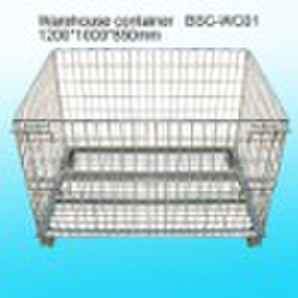 Storage warehouse cage