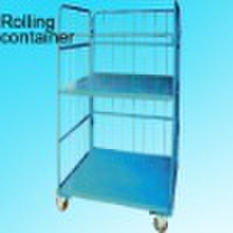 Warehouse roll container