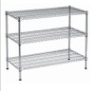 3-Tier Metal Wire Shelving, Display stand