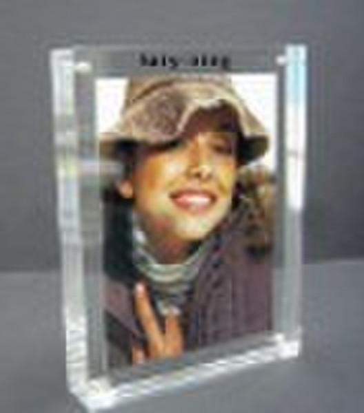 crystal photo frame