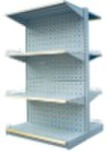Small holes type gondola shelf