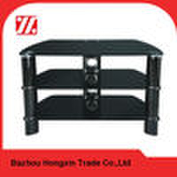 LCD glass TV stand