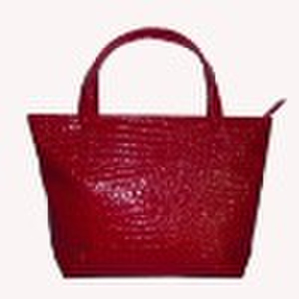 pvc leather handbag