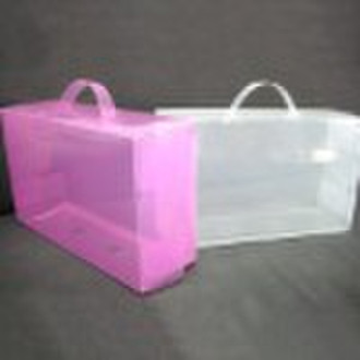 XIEXIN Plastic shoe box with handle