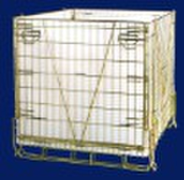PET preform container with PP sheet