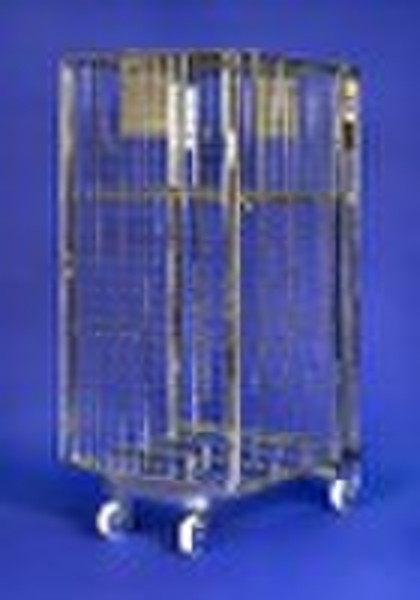 Foldable and Stackable Roll container