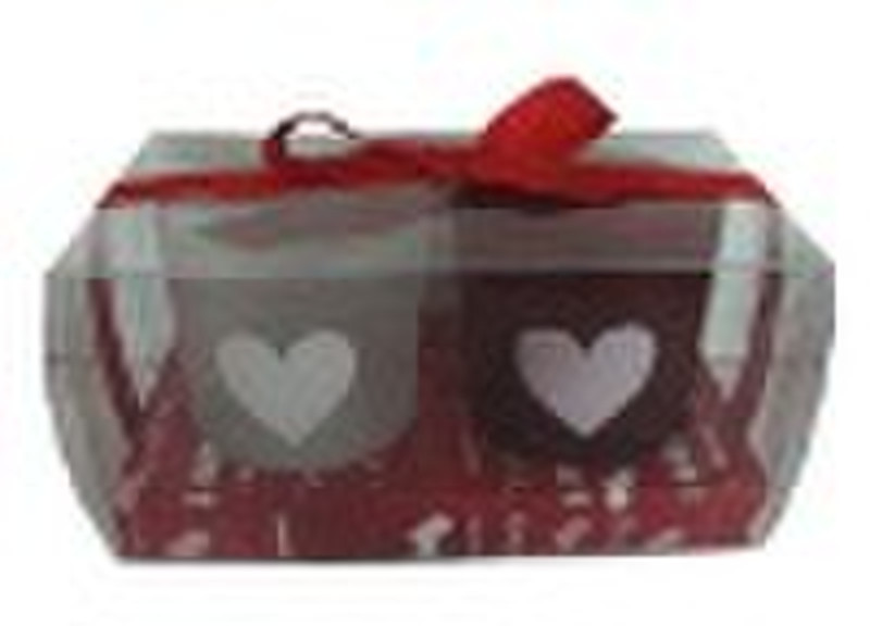 Glass Frosted and Silk Printing Tea Light Holders