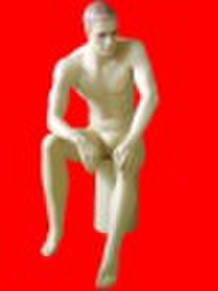 Seated Male Mannequin