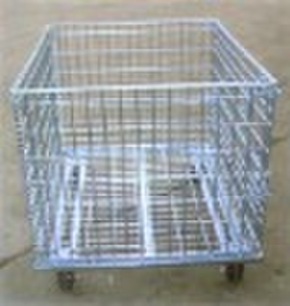 Foldable Steel Wire Container