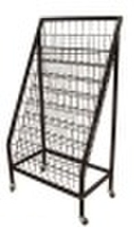 newspaper display rack/metal magazine rack