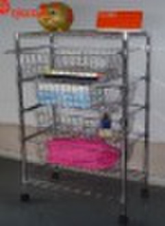 wire basket shelving