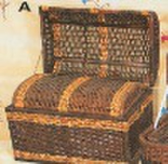 Wicker Laundry Basket