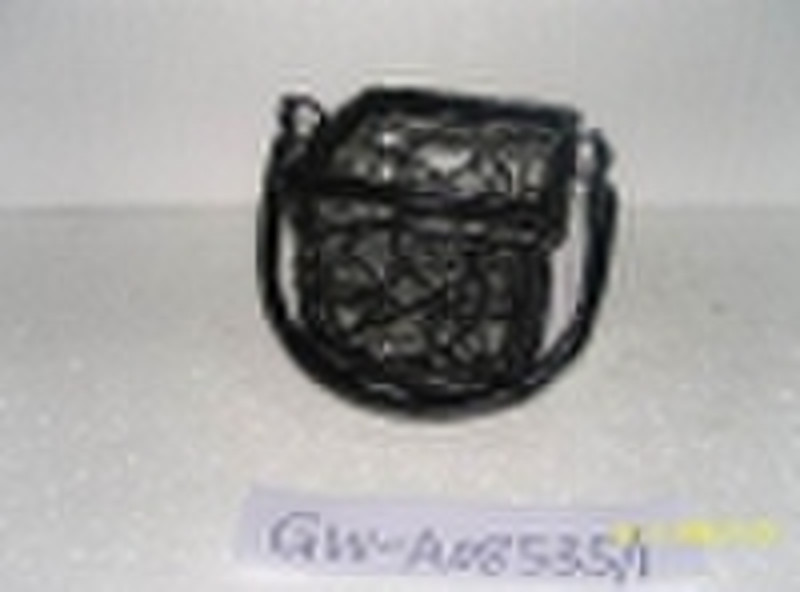 flower pot---Willow garden planter with glass pot