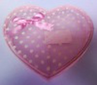 Item no.K09070FP Heart shape organza box