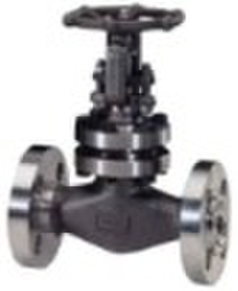 Flanged globe valve