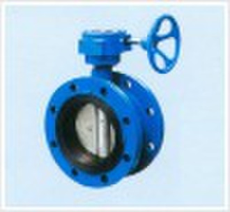 Double flanged butterfly valves